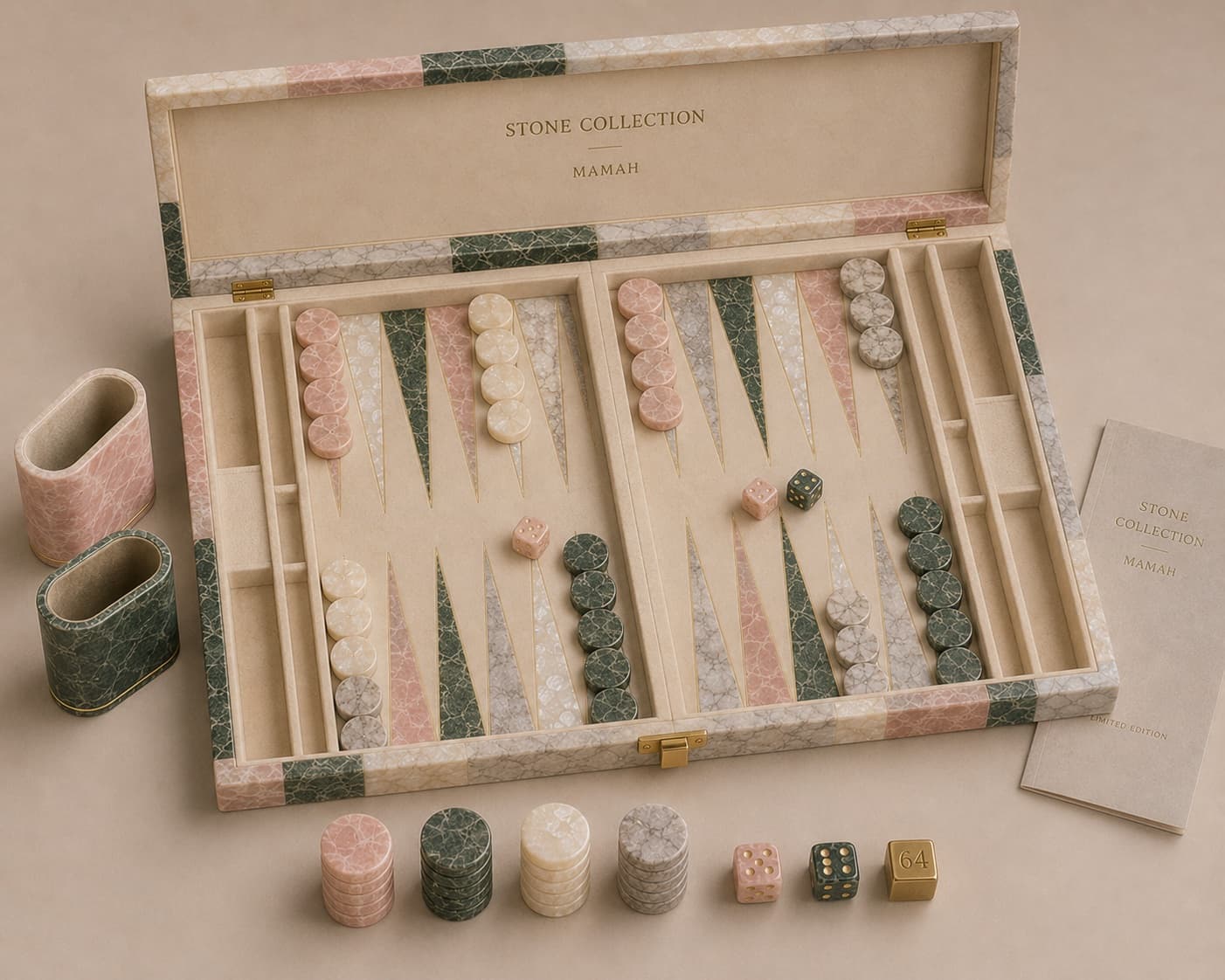 Stones · 2026 — The Backgammon Set