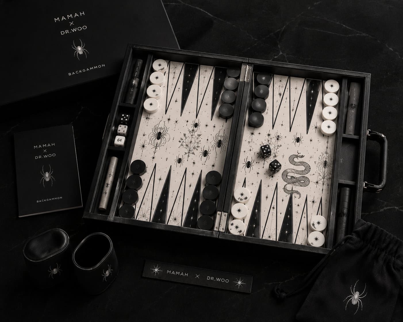 MAMAH × Dr. Woo — The Backgammon Set
